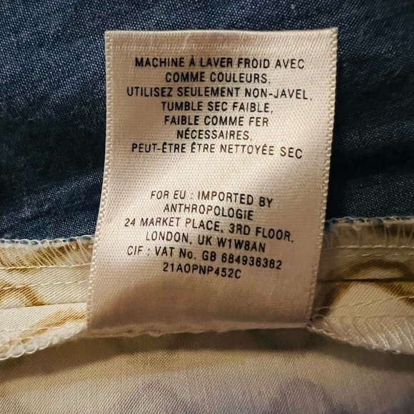 MEADOW RUE ANTHRO WOMENS CASUAL HIGH RISE SHORTS SIZE 6 - Picture 10 of 11